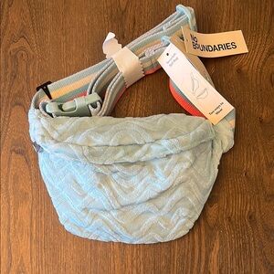 No Boundaries Sky Blue Belt Bag